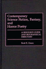 Book Cover for Contemporary Science Fiction, Fantasy, And Horror Poetry