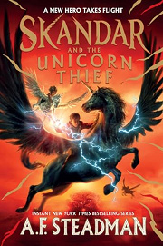 Book Cover for Skandar and the Unicorn Thief