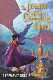 Book Cover for The Dragon with a Chocolate Heart