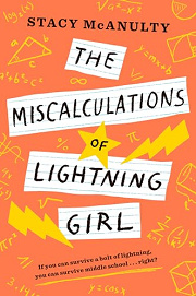 Book Cover for The Miscalculations of Lightning Girl