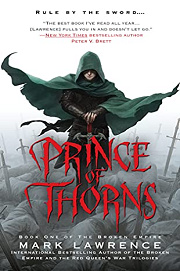 Book Cover for The Broken Empire: Prince of Thorns