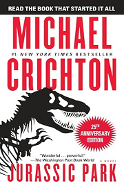 Book Cover for Jurassic Park